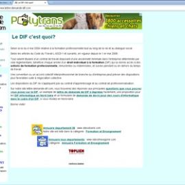 Lettre Demande Dif