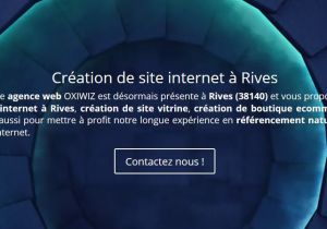 Community manager et création de site internet à RIVES